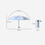 Folding Umbrella Cartoon Printing UV Protection Sunscreen Thickened Waterproof Coating Portable Umbrella Dog