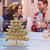 Wooden Advent Calendar Christmas Chocolate Stand Christmas Ornaments Party Decoration Gifts