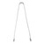 BBQ Sausage Turning Tongs Stainless Steel Long Handle Anti Slip Sausage Grilling Tongs for Bacon Steak Meat Vegetables