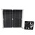 12W Solar Panel Fan Kit USB Solar Powered Fan for Greenhouses Sheds Pet Houses Mobile Phone Charging