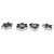 20Pcs Fondant Mold Stainless Steel Sugar Candy Pie Molds Cookies Biscuits Making Bakeware Accessory
