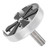 Automatic Cup Washer High Pressure Glass Rinser Press Type Stainless Steel Cup Cleaner for Bar Kitchen Sink Long Steel Legs