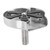 Automatic Cup Washer High Pressure Glass Rinser Press Type Stainless Steel Cup Cleaner for Bar Kitchen Sink Long Steel Legs