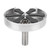 Automatic Cup Washer High Pressure Glass Rinser Press Type Stainless Steel Cup Cleaner for Bar Kitchen Sink Long Steel Legs