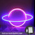 LED Planet Neon Light USB or Battery Powered Neon Flash Light for Home Bedroom Wall Decor Lights Party Decor