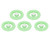 5PCS Rotating Spinning Round Grip Ring Tyre Shape Rotating Spinning Gyroscopic Grip Ring for Stress Relief Green
