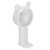 Mini Handheld Fan USB 1200mAh Battery Dual Drive Portable Handheld Fan Electric Small Fan White