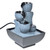 Unique Shape Desktop Fountain Home Tabletop Decoration Resin Landscape Ornament with LightEU Plug 220V