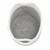 Foldable Laundry Basket Multipurpose Large Capacity Cotton Linen Woven Collapsible Laundry Hamper for Home Bedroom White, Grey 25x20cm / 9.8x7.9in