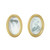 2Pcs/Set doll house Miniature Oval Frame Picture Photo Dollhouse DIY Accessories