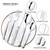 20 Pieces Silverware Set Premium Stainless Steel Flatware Set Service for 5 Include Fork Knife Spoon Set Dishwasher Safe Cutlery Utensil Set for Home/Hotel/Wedding