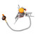 3500W Portable Outdoor Picnic Gas Burner Foldable Backpacking Camping Mini Metal Stove