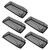 5Pcs Floor Register Cover Trap Floor Air Vent Cover Screen Mesh Filter Net for Replacement 4x10in