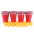 Beer Pong Set Include 24 Red Cups and Ping Pong Balls Game Toy for Parties Pub