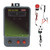 10km Electric Fence Charger Intelligent Voltage Regulation High Voltage Pulse Electric Fence Alarm Controller 100‑240V UK Plug