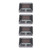 Solar Wall Light Waterproof Automatic High Brightness Up Down LED Wall Lamp for Courtyard Garden 4pcs