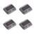 Solar Wall Light Waterproof Automatic High Brightness Up Down LED Wall Lamp for Courtyard Garden 4pcs