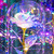 Glass Cover Rose LED Light Eternal Rose Foil Flower Light Valentines Day Christmas Mothers Day Gift Colorful Gold