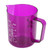 600ml Milk Frothing Cup Acrylic Purple Coffee Milk Frothing Cup for Home Coffee Shop