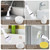 Electric Spin Scrubber Cordless Handheld Cleaning Brush with Adjustable Extension Handle 4 Brush Heads 4000mAH Battery for Kitchen Bathroom Wall Window Floor