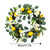 Artificial Hydrangea Lemon Garland Holiday Lemon Garland Home Decor Decorative Wreath