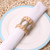Natural Bamboo Straw Napkin Buckle Twine Napkin Corn Husk Napkin