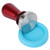 57.5mm Stainless Steel Coffee Tamper Flat Base Elastic Coffee Bean Press Tool Kitchen Supplies Red