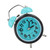 Light Blue Night Luminous Alarm Clock Double Bell Alarm Clock Bedside Clock