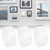 3Pcs Multipurpose Reusable Transparent Seamless Double Sided Adhesive Tape 30mm x 2mm x 1m