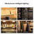 [通拓商品]LED Embedded Ultra-thin Cabinet Light Display Case Mini Round Light Showcase Cabinet Lights Closet Light Wardrobe Light