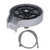 High Pressure Sink Glass Rinser Bar Automatic Cup Washer Kit with ABS Base 80cm Hose Silver