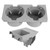 Drink Cup Holder Car Center Console Coin Box Rack Replacement 51168248504 for 3 Series