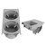 Drink Cup Holder Car Center Console Coin Box Rack Replacement 51168248504 for 3 Series