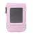 Credit Card Bag with Zipper Fashionable Mini Portable Antimagnetic ID Cards Holder Wallet PurseLight Purple