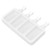 Multi Grid Silicone Ice Bar Mold Heat Resistant Ice Cream Making Mold Kitchen DIY Tool(4Grid Fringed )