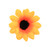 Daisy Cerbera Artificial Sun Flower Head Wedding Party Decorations (#2 Yellow Sunflower)