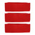 3PCS Thicken Non Woven Vegetable Planting Seedling Grow Bags Garden Planter Bed with HandleRose Red 60x30x20cm