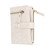 Women Wallet PU Leather Short Small Size Multiple Slots Card Holder Coin Purse for Daily Life White