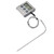 Digital Touchscreen Food Thermometers High Accuracy Waterproof Portable Meat Thermometers for Cooking Grill Kitchen