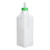 850mL Plastic White Farm Animals Calf Feeding Water Milk Silicone Nozzle Bottle