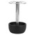 304 Stainless Steel Toothbrush Holder Punch Free Toothbrush Storage Rack Stand Bathroom Accessories(Black )