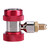 R134A/C Low High Quick Connector Air Conditioning Coupler Adapter   Extractor Valve Core (Red)