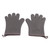 Heat Resistant Gloves Grilling Gloves Anti Scalding Silicone Oven Gloves for Kitchen Cooking Baking