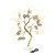 Tabletop Bonsai Tree Light Copper Wire LED Tree Lamp with Leaves Table Lamp for Living Room Home Decorations Home Decor Gifts