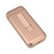 Cigarette Case with Lighter for 20pcs Rechargeable Integrated Dampproof Magnetic Lighter Cigarette Box Gold