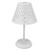 LED Rechargeable Cordless Table Lamp Touch Dimmable Bedside Lamp Desk Light for Bedroom Living Room Office Restaurant Bar White