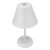 LED Rechargeable Cordless Table Lamp Touch Dimmable Bedside Lamp Desk Light for Bedroom Living Room Office Restaurant Bar White