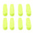8PCS Hand Pressure Point Tool Plastic Hand Acupressure Clip for Between Thumb and Index Migraine Headache Relief Green