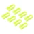 8PCS Hand Pressure Point Tool Plastic Hand Acupressure Clip for Between Thumb and Index Migraine Headache Relief Green