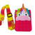 Push Bubble Toy Shoulder Bags Silicone Stress Relief Sensory Toy Storage Bag Fashion Shoulder Bag for Gift Children